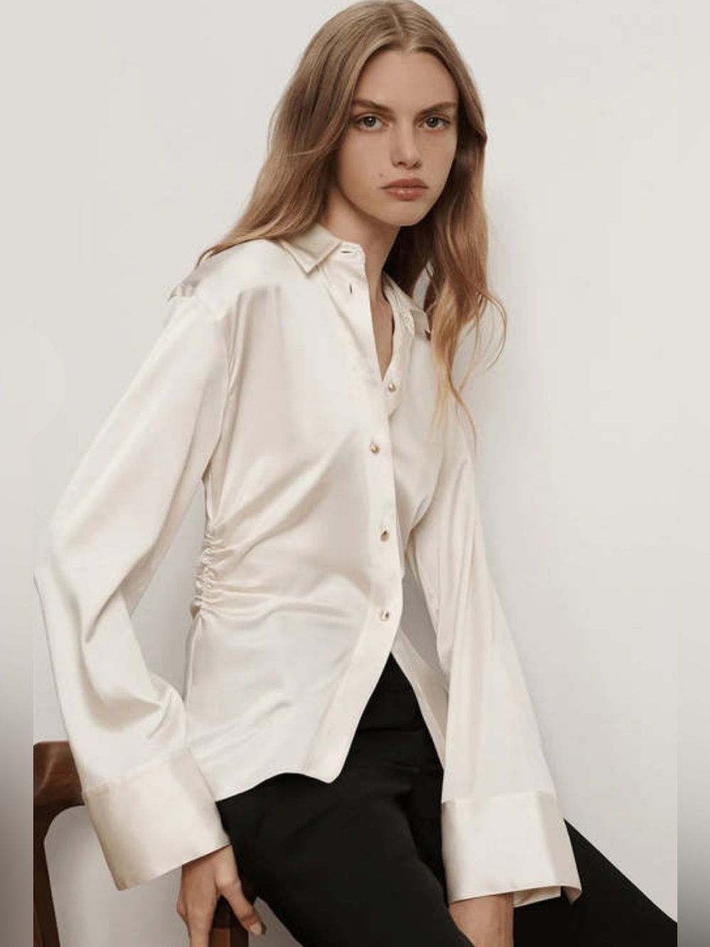 Veronica Beard Shiona silk blend blouse NWT